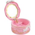 thumbnail image 4 of Almacenamiento de joyas LANNMXG Caja de música de plástico giratoria de bailarina rosa (02), 4 of 5