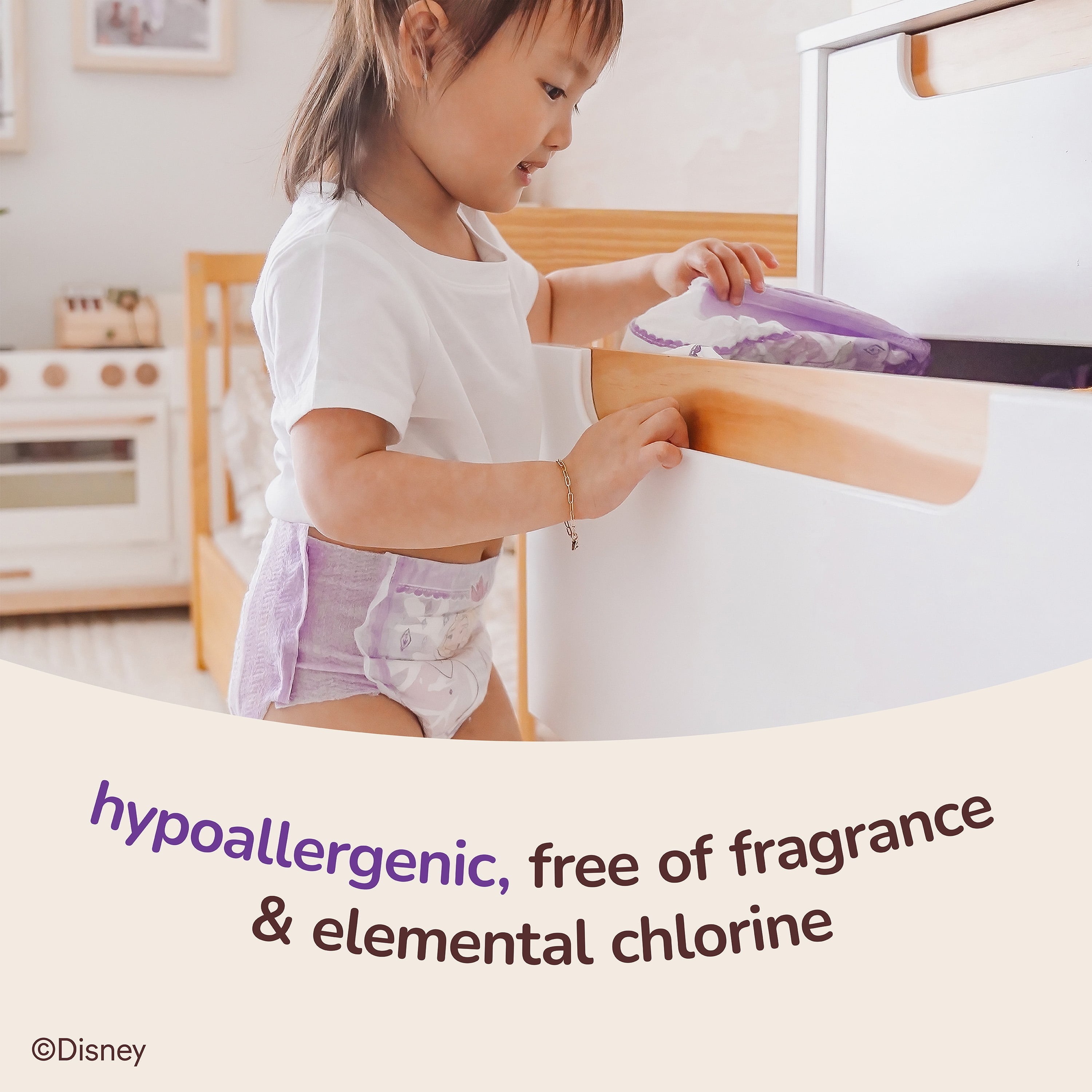 Pull-Ups Girls' Skin Essentials Training Pants, 3T-4T (32-40 lbs), 54 Ct