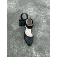 thumbnail image 3 of Girls Aubrey Bow Shoes Black leather dress shoes 2 Youth (big kid), 3 of 11