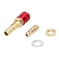 thumbnail image 4 of Quick Connector, Connector For TIG Welding Torch Fitting Hose Welding Equipment Accessory Brass Quick Connector Brass  For Torch Welding Equipment Red, 4 of 8