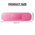 thumbnail image 7 of 3Pcs Bandage Vinyl Sticker Decal for Car, 10"×2.76" Band-Aid Shape Decal, Automotive Bumper Stickers for Car Dent and Scratch Cover, Universal Fit for Car, Truck, SUV, Boat(Pink), 7 of 7