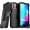 Black, variant on Rome Tech for Moto G Stylus 4G (2023) Case with Belt Clip Holster & Kickstand, Dual-Layer Shockproof Case - Black & Blue