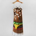 thumbnail image 5 of Hamburger Sleeveless Dress Dresses Women Summer Women's Summer Clothing, 5 of 9