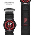 thumbnail image 3 of AIR-Compatible with Ticwatch Pro 5 Enduro Bands, 24mm Rugged Nylon Sports Strap with Woven Loop Design Compatible with Ticwatch Pro 5 Enduro/Pro 5 Smartwatch, 3 of 4