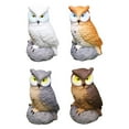 thumbnail image 2 of 4Pcs Miniature Owl Figurines for Bonsai Craft Decor Micro Landscape, 2 of 8