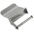 thumbnail image 2 of Stainless Steel Toilet Paper Holder Wall Mounted Roll Tissue Stand Dispenser Chrome Finish Bathroom Accessory Storage Organizer Polished Modern Design, 2 of 6