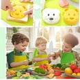 thumbnail image 3 of HOZVOMI 18PCS Kids Cooking Sets Real Cooking Montessori Kitchen Toys for Toddlers Kids Safe Knives, 3 of 8