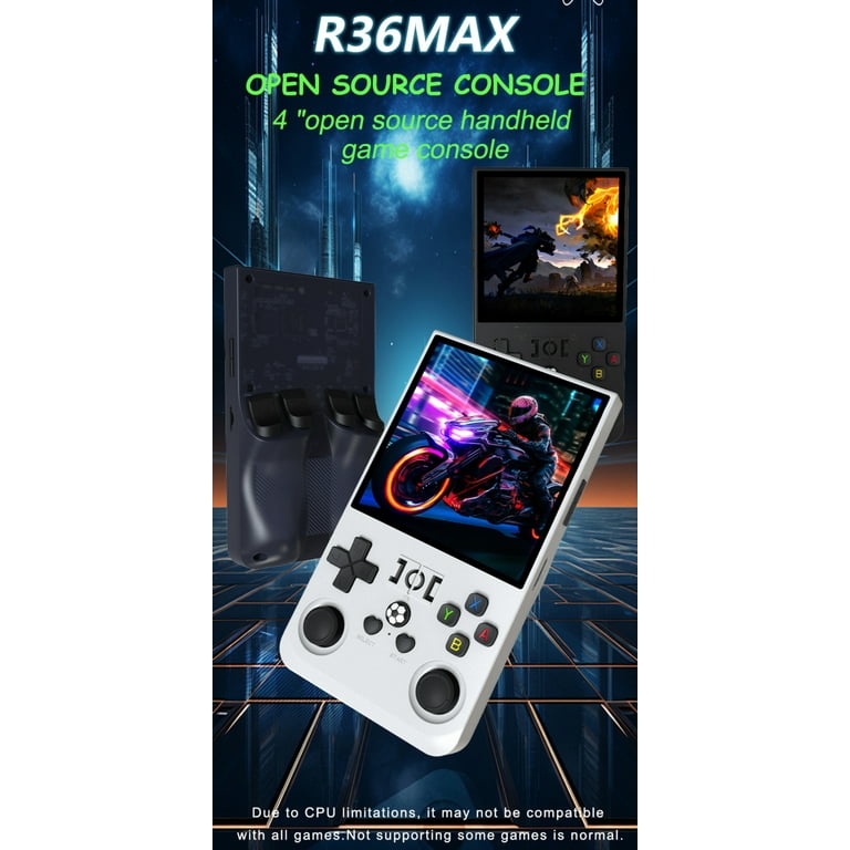 R36MAX open source handheld game console, 4.0-inch 3D large screen