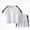 A9-White, variant on Toddler Boy Summer Clothes Print Short Sleeve T-shirt Tops Casual Shorts 2 Piece Outfit 6-12 Months 12-24 Months 2t 3t 4t 5t 6t 7t 8t 9t Children 9-10 Years