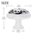 thumbnail image 3 of 4 Pcs Skull Knobs for Kitchen Cabinet Cupboard Dresser Bookcase Drawer Pulls Handles Round Home Decor, 3 of 5