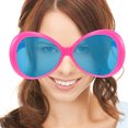 thumbnail image 4 of gafas de sol gigantes para fiestas, gafas grandes exageradas, decoración hawaiana para playa, gafas de sol divertidas para fiestas, accesorios para fiestas en la piscina de verano, cómodas de usar., 4 of 7