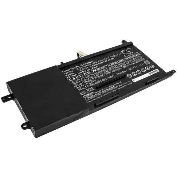 Szdcoo 6-87-P650S-4252, P650BAT-4, P6MBAT-4, 4000mAh Battery Replacement for Clevo