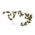 thumbnail image 2 of Lámpara de cuerda de Ratán de Flores, Lámpara de cuerda de Floración Cálida 20 Luces LED DE LED DELEATIVA DE BATERÍA PARA FICITAS DE CUMPLEARES PARA ACCIÓN DE GRACIAS, 2 of 7