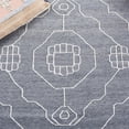 thumbnail image 6 of SAFAVIEH Kilim Adair Geometric Area Rug, Dark Grey/Ivory, 6' x 9', 6 of 10