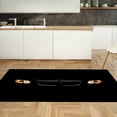 thumbnail image 4 of LaModaHome Non-Slip Rug Legend Car Rug: Vibrant Red Auto-Inspired Carpet Washable Mat Child Stain Resistant Living Room Kitchen Carpet - Size: 5,3X2,6ft(160X80cm), 4 of 5