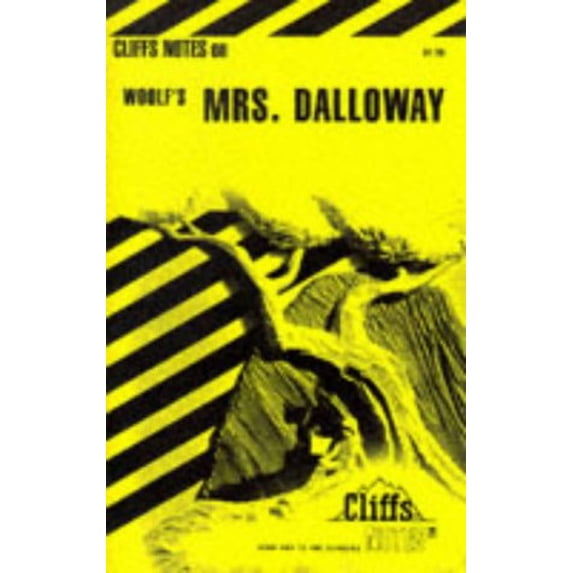 Pre-Owned Mrs. Dalloway (Cliffs Notes), 9780822008552, 0822008556, Paperback,
