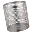 thumbnail image 4 of Papelera de malla de acero inoxidable, práctica papelera para residuos. Plata, 4 of 9
