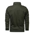 thumbnail image 3 of Men‘s Autumn And Winter Loose Lapel Plus Size Jacket With Pockets, 3 of 6
