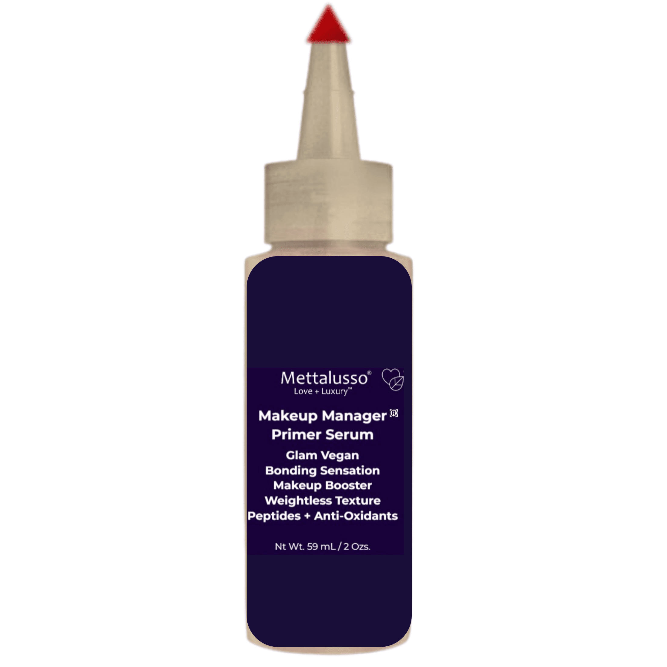 Mettalusso Makeup Manager Vegan Serum Foundation Primer for Skin, Skincare
