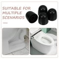 thumbnail image 3 of unbranded 4Ud Tapas Decorativas Para Tornillos De Inodoro Negro Para Hogar Multifuncional, 3 of 8