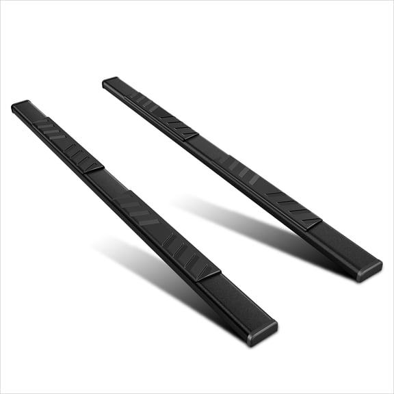 PM PERFORMOTOR for 04-14 Ford F150 Super Crew Cab 5" Pad Side Step Nerf Bar Flat Running Board