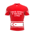 thumbnail image 2 of Turkish Republic Of Northern Cyrpus Full Zipper Bike Short Sleeve Cycling Jersey  for Women - Size M, 2 of 4