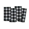 thumbnail image 2 of Buffalo Check Black 100% Cotton Napkin (Set of 4), 2 of 2