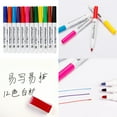 thumbnail image 2 of Jesscasday 12Pcs Erasable Whiteboard Marker 1.0mm Line Width Whiteboard Marker Water Based Inks Quick Dry for Glass Metal Acrylics, 2 of 10