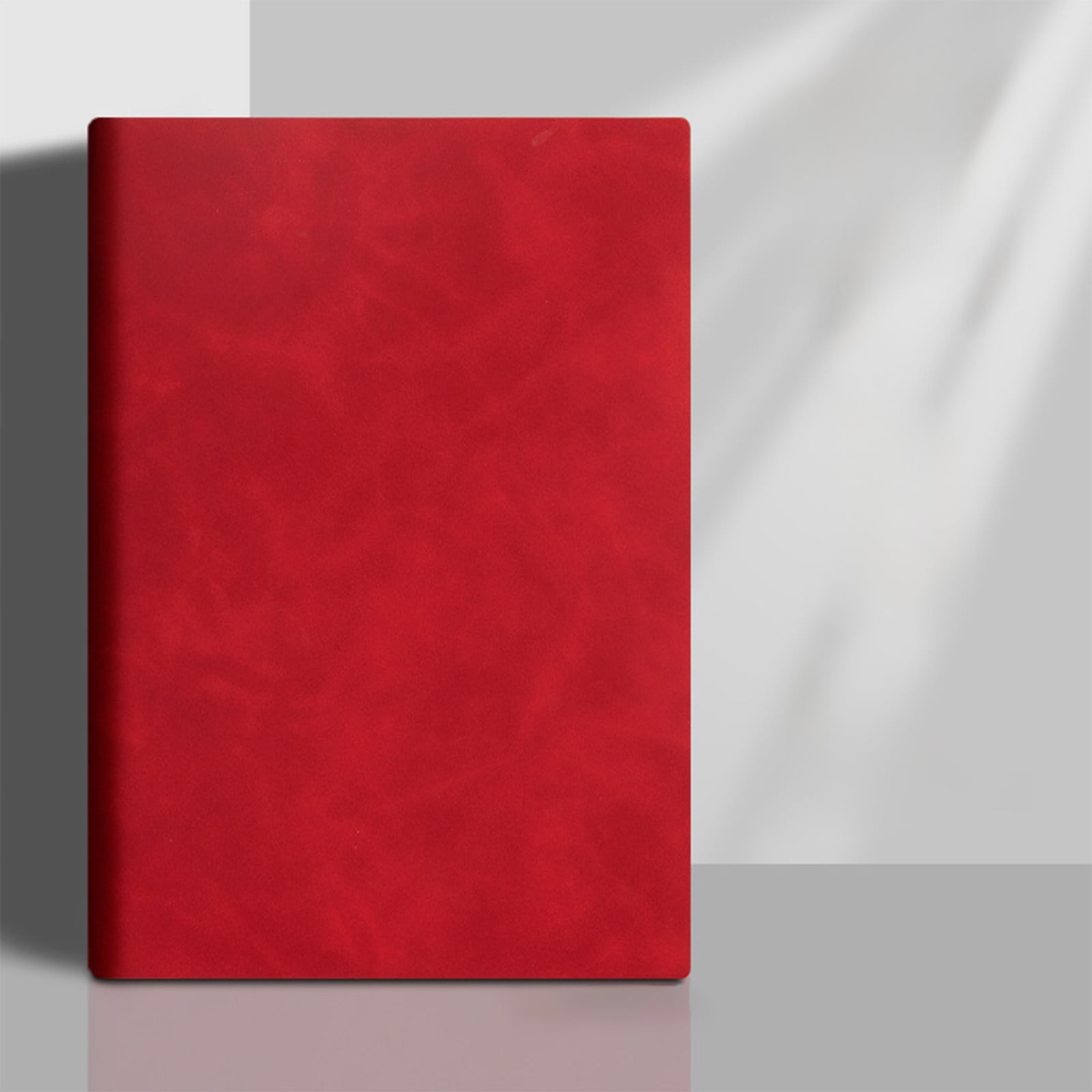HBBKVI 2 Pack Notebook, A5 Imitation Sheepskin Notepad Review Notebook Thickened Business Work Diary Firm Efficient Office Softcover Book