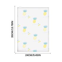 Anuirheih 5Pcs Waterproof Travel Storage Bags, Clothes Packing Cube Luggage Organizer Pouch Packing Cubes Compression for Suitcases, Separate Packaging(14x11inch)