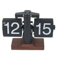 thumbnail image 2 of Flip Desk Clock, Retro Flip Desk Clock Mechanical Retro Design, 12 Hours Auto Flip Desk Digital Display,Battery Powered Flip Down Clock for Home Office Decor, 2 of 7