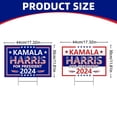 thumbnail image 3 of Kamala Yard Sign Kamala For President Yard Signs With H Stakes Voted For Democratic Sign For Outdoor Garden Decoration, 3 of 8