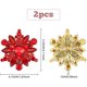 thumbnail image 2 of 2 broches de flores con diamantes de imitación, broche vintage con gema esmeralda, tonos dorados, broches austriacos con forma de flor, ideales para decorar fiestas., 2 of 9