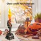 thumbnail image 5 of Calavera Fantasma Sosteniendo Lámpara De Vela Horror Glowing Candle Light Decoración de Halloween con pilas para niños adultos, 5 of 8
