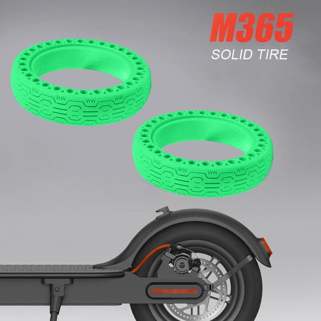Creatine Electric Scooter Replacement Wheels Solid Never Flat Tires For Xiaomi M365 8.5 Inch Non Inflatable Absorbing Pattern Honeycomb Solid Honeycomb Tire 1pcs