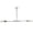 Chrome, variant on JONATHAN Y Turing 30.5" Adjustable Metal LED Linear Pendant, Chrome