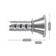 thumbnail image 4 of Stainless Steel Fruit Juicer Lemon Drilling Orange Lemon Juicer Manually Juicer Fruit Squeeze Machine Fruit Vegetable Maker Machine Hand Press Tool K, 4 of 5