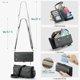 thumbnail image 3 of funda billetera para Samsung Galaxy A24 con Protección RFID, Ranuras para Tarjetas, Pata de Cabra, Correa Desmontable-Funda para teléfono tipo Bandolera con Tapa de Cuero PU, 3 of 9