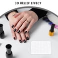 thumbnail image 2 of Miangastore Nail Art Design Mold 3D Embossed Effect 1Set 3.35X1.97X0.2In, 2 of 8