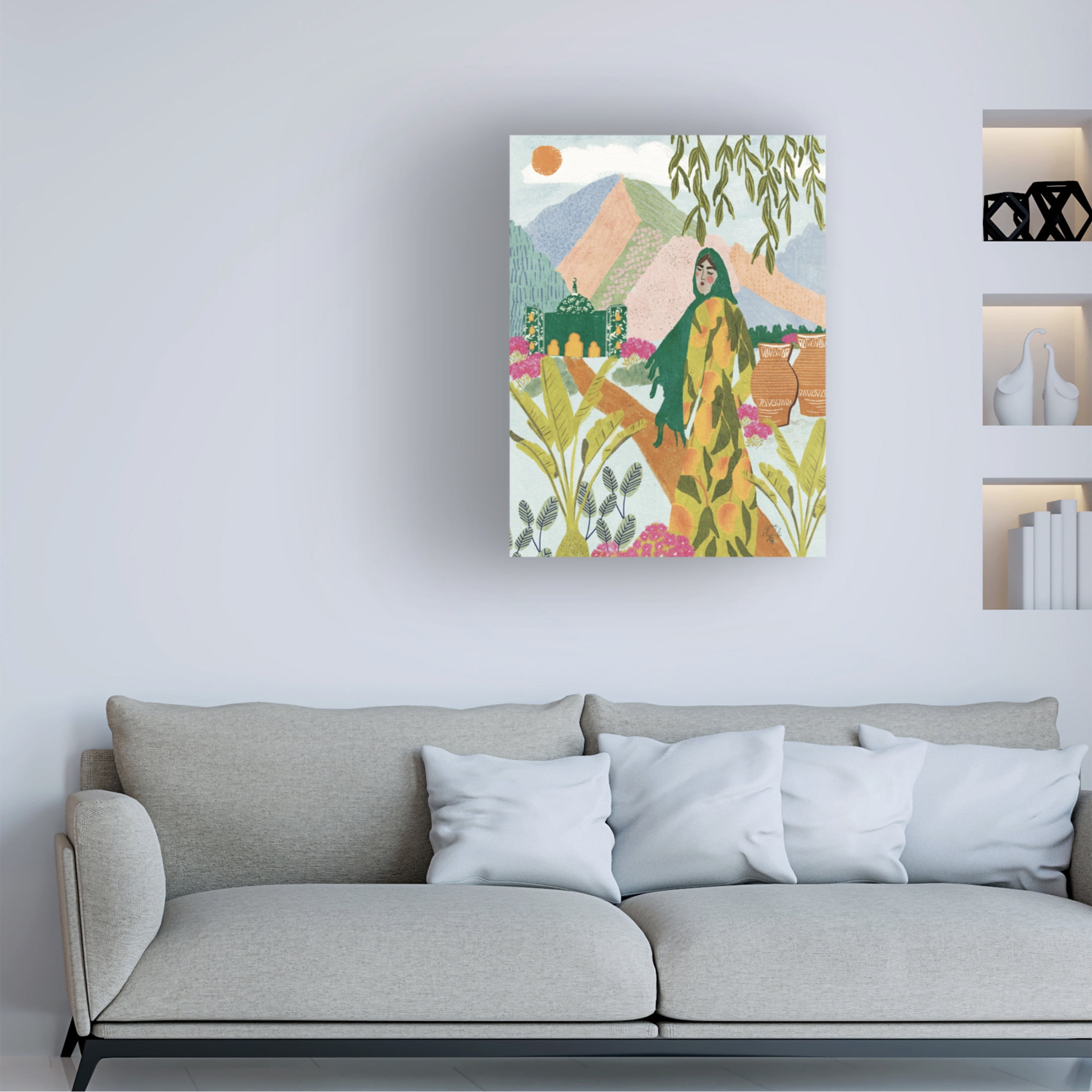 Trademark Fine Art Erum Khalili Mamaas Heaven Canvas Wall Art
