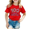 thumbnail image 1 of TZEWGL T-Shirts For Toddler Graphic Print Round Neck Loose Short Sleeve Clothes For Kids size 8-9T, 1 of 4