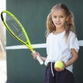 thumbnail image 3 of Raqueta de Tenis LUNNADE Azul con Cubierta para Niños y Niñas Principiantes, 3 of 7