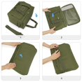 thumbnail image 7 of Green 32 Quart Soft-Sided Cooler 48-can Capacity For Picnic Camping Beach Fishing Outdoor, 7 of 7