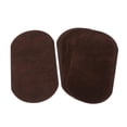thumbnail image 4 of perfeclan 2x6pcs velvet Oval Elbow Knee Patches Repair Applique sewing suede Dark Brown, 4 of 7