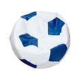 thumbnail image 1 of Sillón Puff Balón De Soccer Grande Adulto Blanco/azul Lunics Puff Soccer Gde BC/AZ, 1 of 6