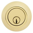 thumbnail image 3 of Hyper Tough Double Cylinder Deadbolt in Polished Brass Finish, 3 of 7