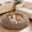 Brown, variant on Vaukki 23"Dog Bed with Non Slip Bottom,Soft Warm Faux Fur Pet Bed,Comfortable Donut Round Plush Dog and Cats Beds,Pink