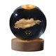 thumbnail image 2 of Lámpara de noche con bola de cristal 3D para niñas, luz nocturna con base, lámpara de noche decorativa para mesa. Nube, 2 of 9