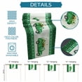 thumbnail image 6 of Saint Patrick's Day Table Runner 48 Inches Long Farmhouse Dress Scarves, Luck Leaves Car Green Buffalo Plaid Dining Tablerunner for Coffee Table/Kitchen Island/Party Décor, 13" x 48", 6 of 8