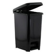thumbnail image 1 of Slim Pedal Trash Can, 42 Qt., 1 of 1